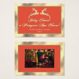 Feliz Natal Próspero Anno Nuovo Photo Royal