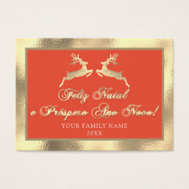 Feliz Natal Próspero Anno Nuovo Photo Royal