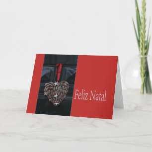 Feliz natal, tarjeta de Navidad portuguesa