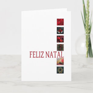 Feliz Natal - Tarjeta de Navidades portugueses