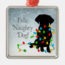 ¡FELIZ NAUGHTY DOG! Ornamento