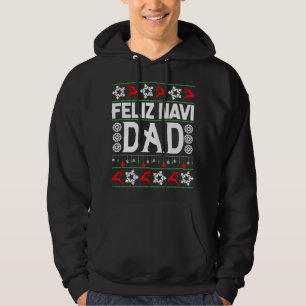 Feliz Navi Dad-Navidad Navidades feos suéter