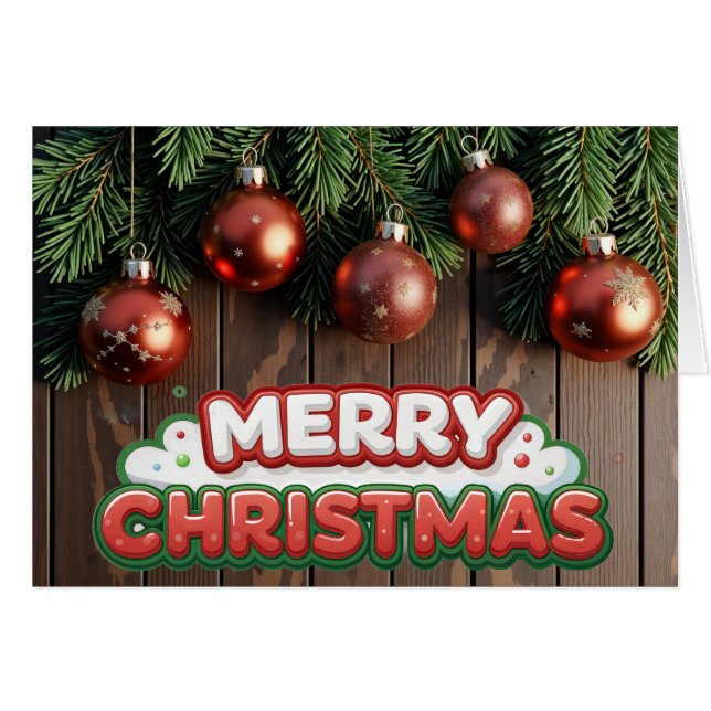 Feliz Navidad (Anverso (Horizontal))