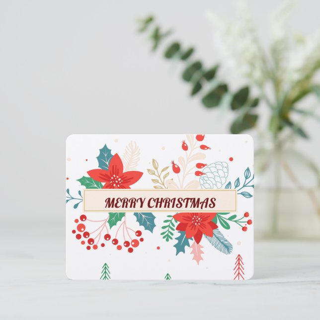 Feliz Navidad  (Anverso de pie)