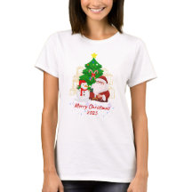 Feliz Navidad 2025 Unisex Jersey Tee