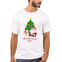 Feliz Navidad 2025 Unisex Jersey Tee