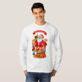 FELIZ NAVIDAD 2525 CAMISETA BÁSICA DE MANGA LARGA