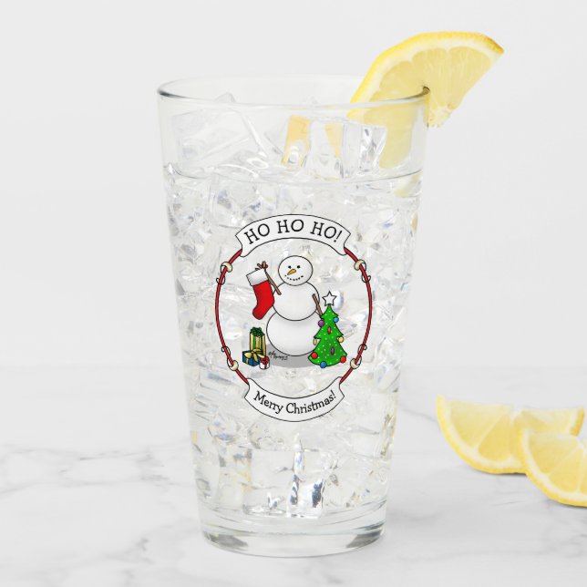 Feliz Navidad 2 Árbol reaccionando a Snowman (Reverso (hielo))