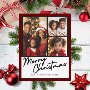 Feliz Navidad 3 Foto Festividad personalizada
