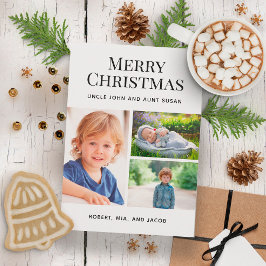 Feliz Navidad 3 Fotocolage Tío Tía
