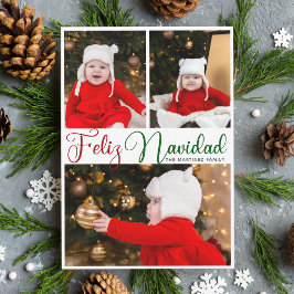Feliz Navidad 3 Navidades españoles con foto
