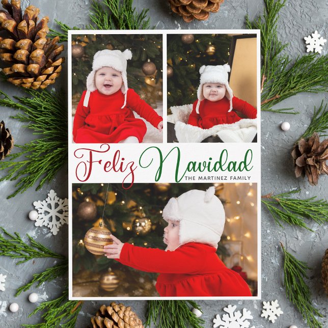 Feliz Navidad 3 Navidades españoles con foto (Subido por el creador)