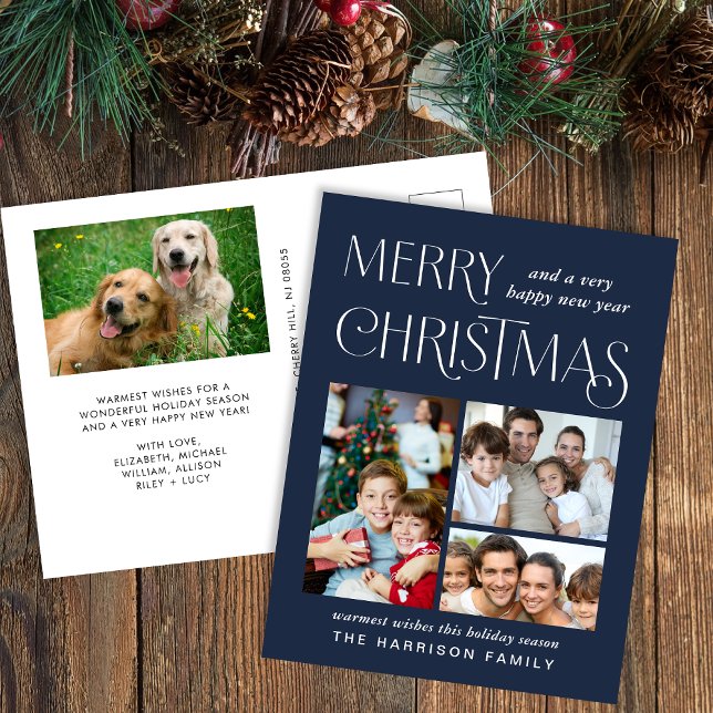 Feliz Navidad 4 Foto Azul (Subido por el creador)