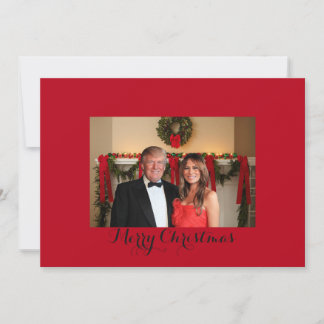 Feliz Navidad a Donald y Melania
