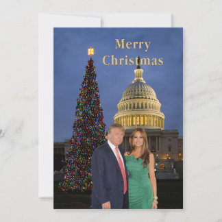 Feliz Navidad a Donald y Melania