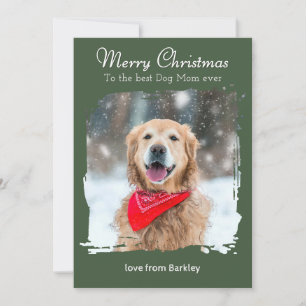 Feliz Navidad a la Mejor Mamá Perruna Foto Persona