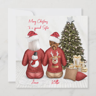Feliz Navidad a la tarjeta de Navidad de la mejor 