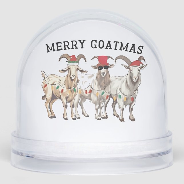 Feliz Navidad a los animales de Goatmas (Anverso)