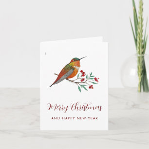 Feliz Navidad a los colibríes