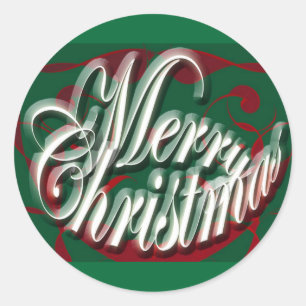 Feliz Navidad a los Pegatinas verdes