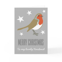 Feliz Navidad a mi adorable esposo Robin Card