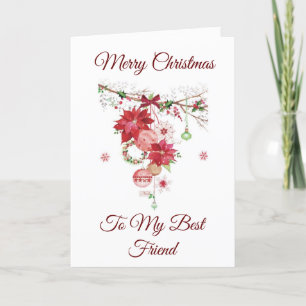 FELIZ NAVIDAD A **MI AMIGO** TARJETA DE VACACIONES