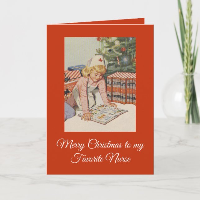 Feliz Navidad a mi enfermera favorita (Anverso)