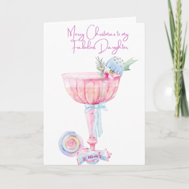 Feliz Navidad a mi hija (Anverso)