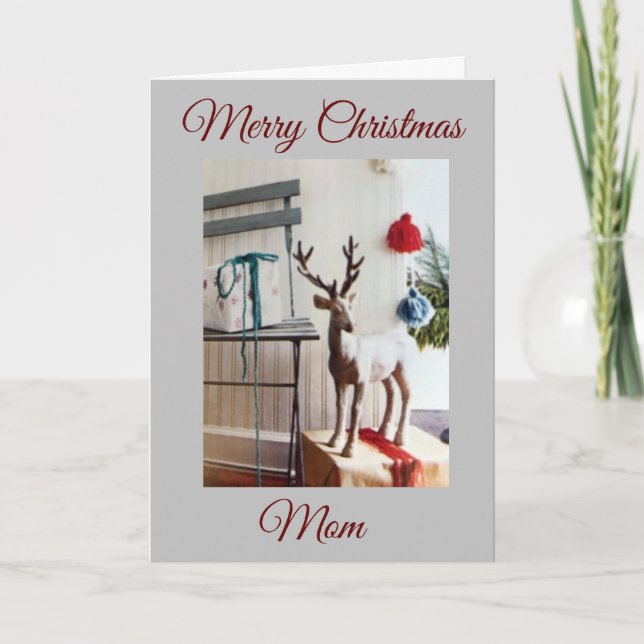 FELIZ NAVIDAD A **MI MADRE** (Anverso)