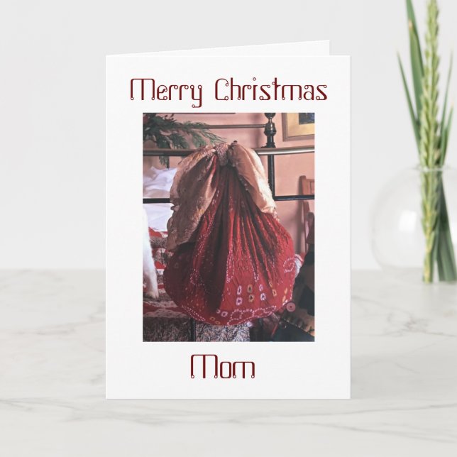 FELIZ NAVIDAD A **MI MADRE** (Anverso)