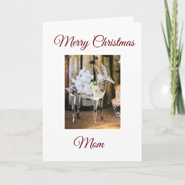 FELIZ NAVIDAD A **MI MADRE** (Anverso)