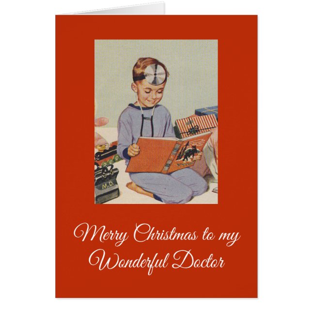 Feliz Navidad a mi maravilloso Médica (Frente)