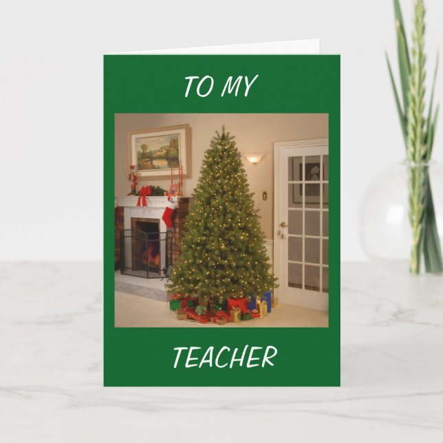FELIZ NAVIDAD A MI **PROFESOR** (Anverso)