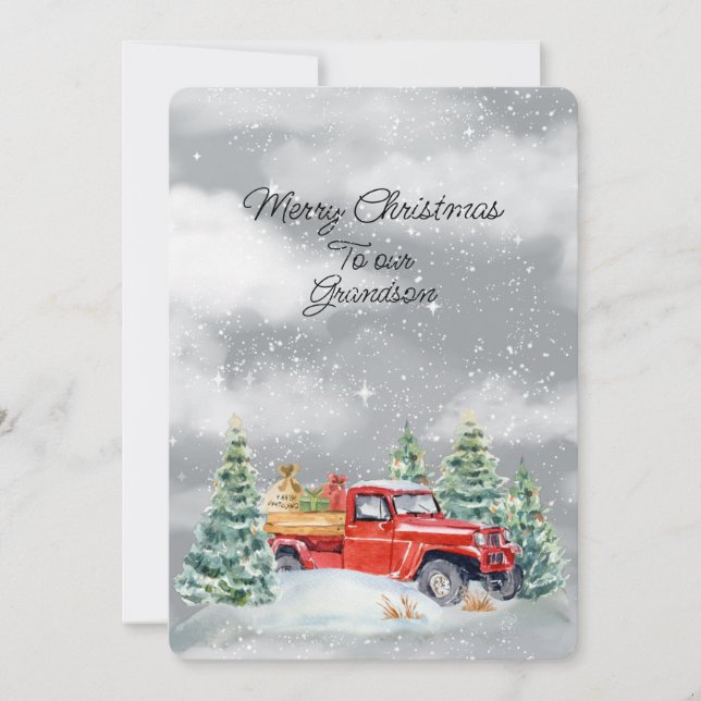 Feliz Navidad A Nuestra Abuela (Anverso)