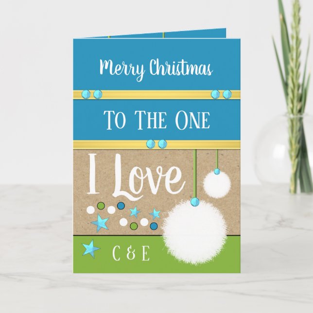 Feliz Navidad a quien me encantan las bolas de nie (Anverso)