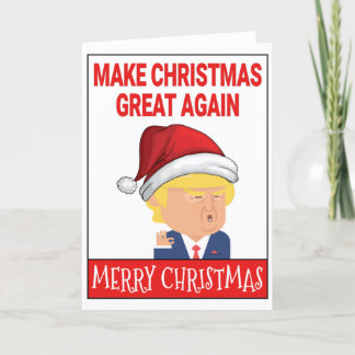 Feliz Navidad a Santa Donald Trump