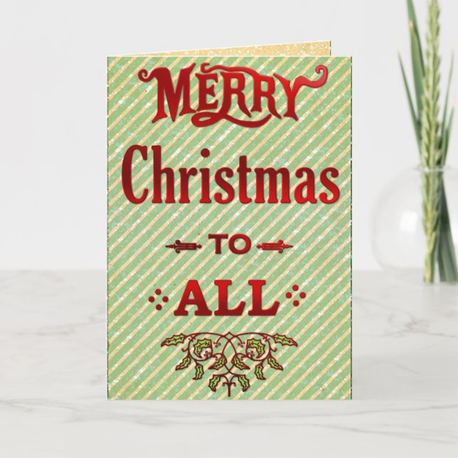 Feliz Navidad a todos (Anverso)