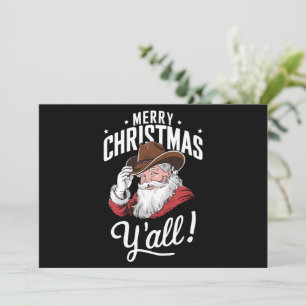 Feliz Navidad a Todos Vaquero País Santa Claus
