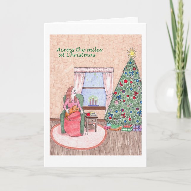 Feliz Navidad a través de las millas (Anverso)