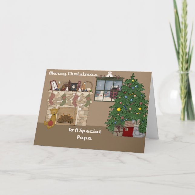 Feliz Navidad A Un Papa Especial (Anverso)