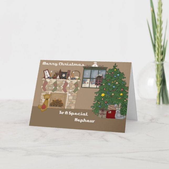 Feliz Navidad A Un Sobrino Especial (Anverso)