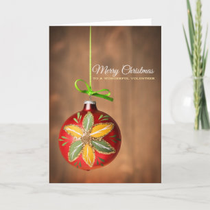 Feliz Navidad a un voluntario maravilloso