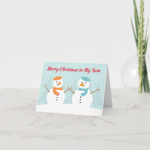FELIZ NAVIDAD A UNA "GEMELA" ESPECIAL TARJETA