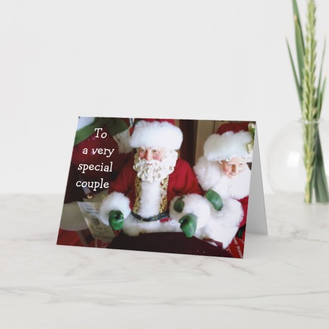 FELIZ NAVIDAD A UNA PAREJA ESPECIAL (Anverso)