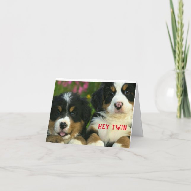 FELIZ NAVIDAD A UNA TARJETA DE "GEMELA" ESPECIAL (Anverso)