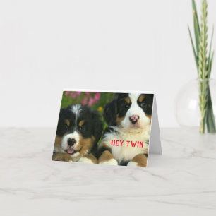 FELIZ NAVIDAD A UNA TARJETA ESPECIAL "TWIN"