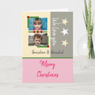 Feliz Navidad abuela granadina fotos de color gris