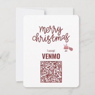 Feliz Navidad Acepto a VENMO Gracioso