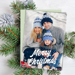 Feliz Navidad acuarela Foto Árboles navideños