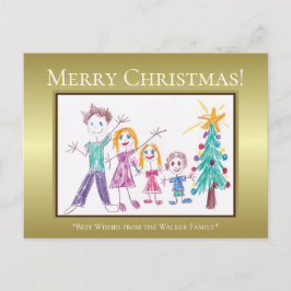 Feliz Navidad Agrega el Arte de la Familia de tu H